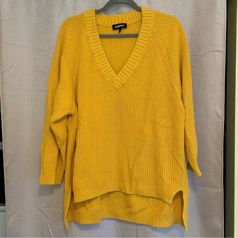 Express Oversized Knit Sweater